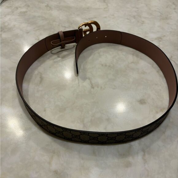 Gucci Marmont dusty rose tan belt size 95/38 - Picture 11 of 11